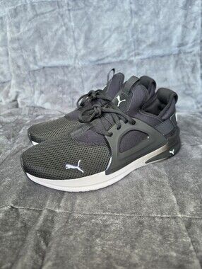 PUMA Softride Enzo NXT Men's Running Shoes Black/White Size 10 – NEW NWOT